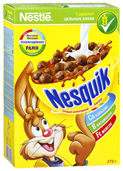 Завтрак Nestle Nesquik шоколадный 375г
