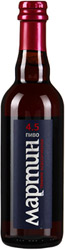 Пиво Мартин темное "Классическое" 4,5% 0,375л