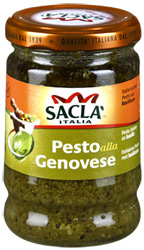 Соус Sacla Italia Pesto alla Genovese классический для макарон с базиликом 190г стекло