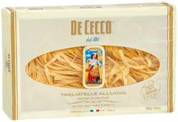 Макароны De Cecco Tagliatelle All'uovo (Таглиателле-104) яичные лапша из твердых сортов пшеницы 250г