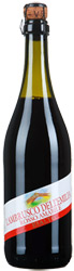 Вино виноградное натуральное Ламбруско Дэль Эмилия игристое, красное, полусладкое КНП 8% 0,75 л
