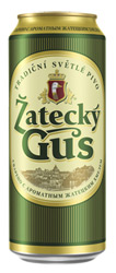 Пиво Zatecky Gus светлое 4,6% 0,5л ж/б