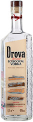 Водка Drova (Дрова) очищена ореховым углем 40% 0,5л
