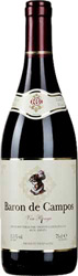 Вино Baron de Campos (Барон де Кампос) красное полусухое 11,5% 0,75л