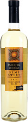 Вино Espiriti De Chile Sauvignon Blanc (Еспириту де Чили Совиньон Блан) cтоловое полусладкое белое 12% 0,75л