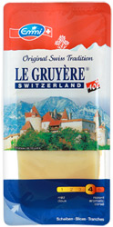 Сыр Emmi Le Gruyere швейцарский нарезка 150г