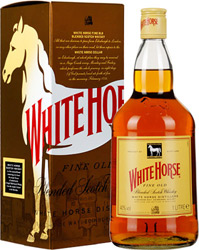 Виски White Horse (Уайт Хорс) 40% 1л в подарочной упаковке