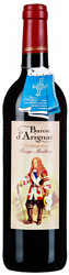 Вино Baron d'Arignac (Барон д'Ариньяк Ля Пти Тер Руж Муалле) полусладкое красное столовое 10% 0,75л