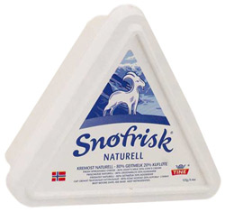 Сыр Snofrisk козий свежий натуральный 125г