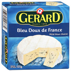 Сыр Bongrain Gerard Selection Bleu Doux Жерар Селексьон с голубой плесенью 55% 125г