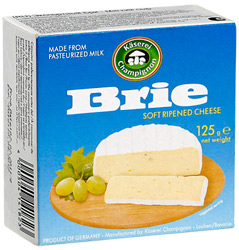 Сыр Kaserei Champignon Brie Экспортный мягкий 50% 125г