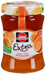 Конфитюр Schwartau апельсин (мармелад) экстра 340г