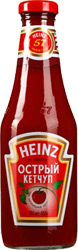 Кетчуп Heinz острый 855г
