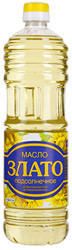 Масло Злато подсолнечное рафинированное дезодорированное 1л