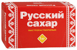 Сахар Русагро Русский прессованный быстрорастворимый 1кг