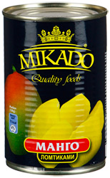 Манго Mikado ломтики в сиропе 420г