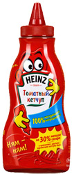 Кетчуп Heinz томатный 430г