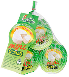 Сыр Bongrain Mini Gerard мягкий с плесенью 50% 5*25г
