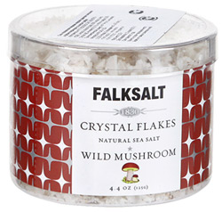 Соль Falksalt пищевая морская садочная хлопьями со вкусом грибов 125г