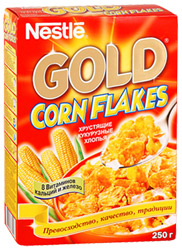 Хлопья Nestle Gold кукурузные Готовый завтрак 330г