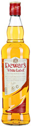Виски Dewar's White Label (Дюарс белая этикетка) шотландский 40% 0,75л