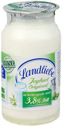 Йогурт Landliebe Оригинальный термостатный в бидончике 3,8% 200г