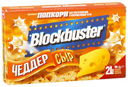 Попкорн Blockbluster Чеддер сыр 99г