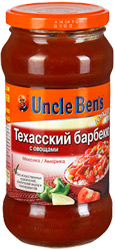Соус Uncle Ben`s Техасский барбекю с овощами 500г