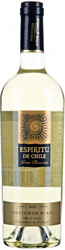 Вино Espiriti De Chile Gran Reserva Sauvignon Blanc (Еспириту де Чили Совиньон Блан) столовое сухое белое 12,5% 0,75л
