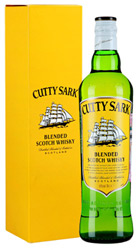 Виски Cutty Sark (Катти Сарк) Шотландский купажированный 40% 0,7 л подарочная упаковка