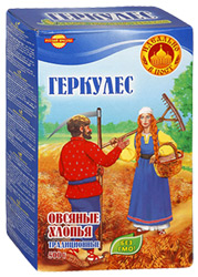 Геркулес Русский продукт овсяные хлопья Традиционные 500г