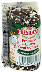 Сыр President Chevre из козьего молока с травами 45% 113г